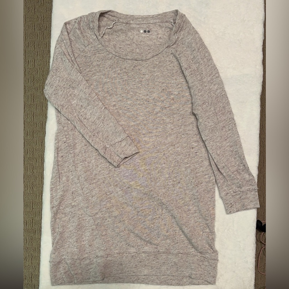 Three dots 3/4 length long sleeve shirt
